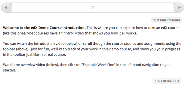 The unit in preview mode in the LMS. :width: 400